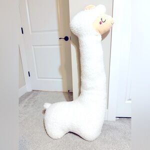 Llama Plush Pillow, 51 Inch Alpaca Plush Long Body Pillow, Alpaca Stuffed Animal